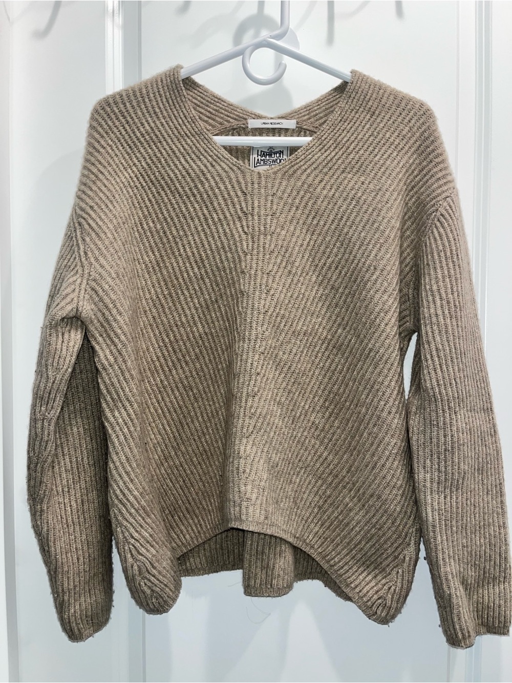 Urban Research X Hamilton Lambswool Knit Sweater